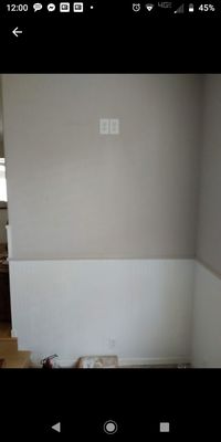 Photo of A2Z Home Repair Service - Santa Cruz, CA, US. Added electrical circuit and raised outlets for a flat screen tv