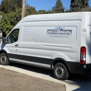 Patterson truck in driveway