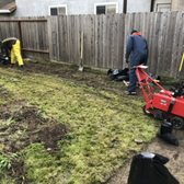 Removing grass