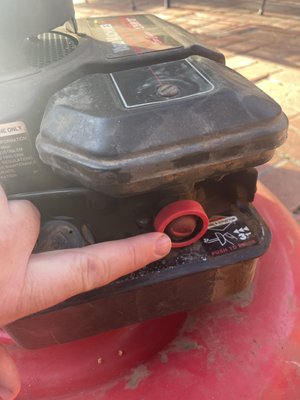 Photo of Avery Mobile Lawn Mower Repairs - San Jose, CA, US. My damaged button.