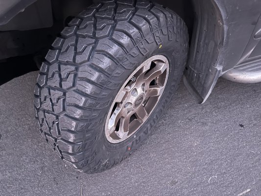 Photo of Cesar’s tires - Daly City, CA, US. All terrain tires available