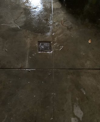 Photo of Precision Rooter & Drain - San Francisco, CA, US. Garage floor drain (After) line is Cleared and cleaned