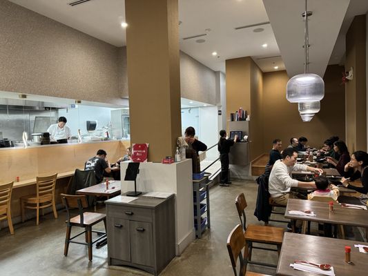 Photo of Motonobu Udon - Vancouver, BC, CA. Inside of restaurant~