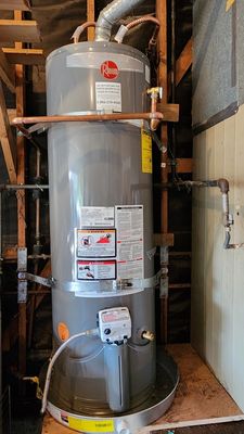 Photo of That's Good Drain & Rooter - Hercules, CA, US. Water heater installation.