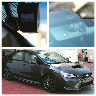 Photo of OE Plus - San Francisco, CA, US. Dash camera install in a 18' STI.