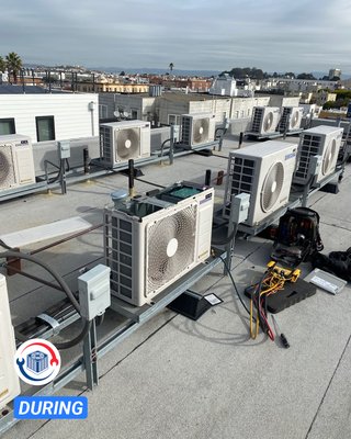 Photo of NEXT HVAC & Appliance Repair - San Francisco, CA, US. HVAC "Samsung". Control board repair. Refrigerant leak repair