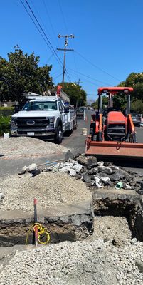 Photo of Aaa Affordable Plumbing &trenchless sewer  - Fremont, CA, US. Waiting for city inspection
