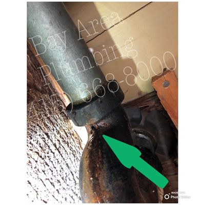 Photo of Bay Area Plumbing - San Francisco, CA, US. Investigate and located the water leak from the ceiling in the dining room.