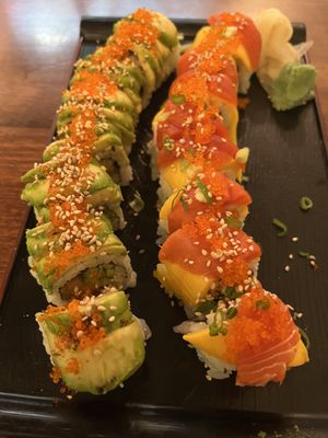 Photo of Big Bang Sushi - Vancouver, BC, CA. Love Roll and Hawaiian Roll