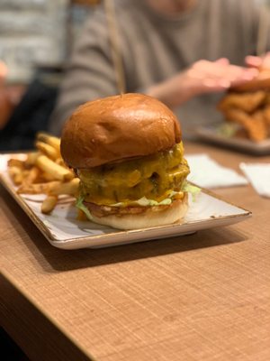 Photo of Vonns - Vancouver, BC, CA. Double cheeseburger