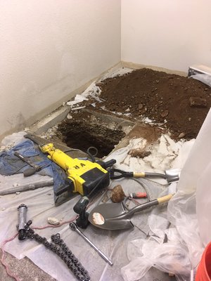 Photo of VanGo Rooter - South San Francisco, CA, US. Excavations for spot repair
