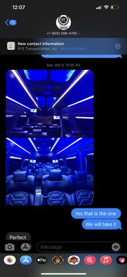 Photo of RYE Limousine & Transportation  - Walnut Creek, CA, US. Fake sprinter pictures