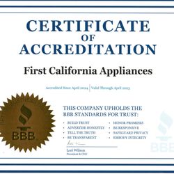 First California Appliances