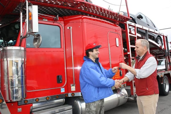 Photo of moveauto - Burlingame, CA, US. On the left is Zoltan... All American's favorite and most requested driver for over ten years!