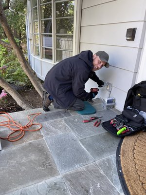 Photo of Plug-In Services - Mountain View, CA, US. GFCI outside outlet repair