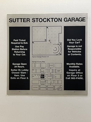 Photo of Sutter Stockton Garage - San Francisco, CA, US.