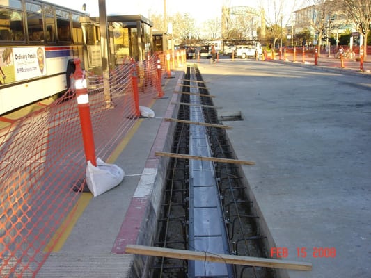 Photo of Ideal Landscape & Concrete - Menlo Park, CA, US. Drainage installation in San Carlos, CA