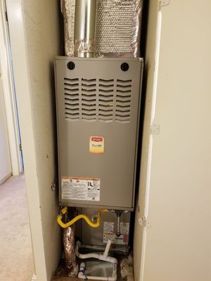 Photo of CostLess Heating & Cooling - San Jose, CA, US. New bryant plus 80 furnace 80% With r410 coil