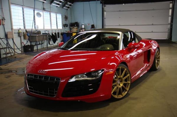 Photo of Ultra Shine Hand Car Wash & Auto Detailing - Vancouver, BC, CA. Audi R8, full detail at Ultra Shine Hand Car Wash & Auto Detailing