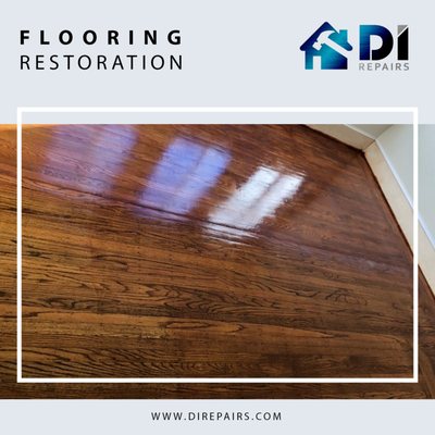 Photo of DI Repairs - San Francisco, CA, US. This is a such precious floor, it was just asking for a renewal. Don't let your floor go bad, call us, will help you to restore it.