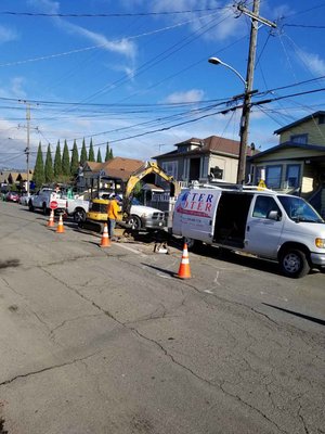 Photo of Better Rooter - Richmond, CA, US. excavation work