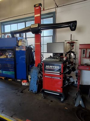 Photo of Dave's Auto Repair - Petaluma, CA, US. State of the art Alignments using lasers for accuracy.