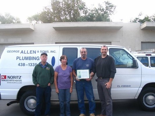 Photo of George Allen & Sons Plumbing - Scotts Valley, CA, US. Our employees