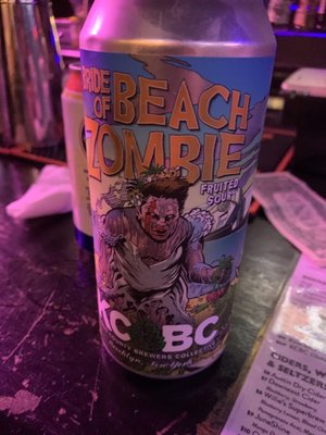 Photo of Wonderville - Brooklyn, NY, US. a can of beer on a table