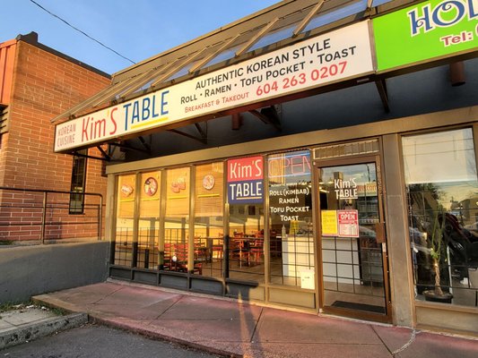 Photo of Tae’s Korean Cuisine - Vancouver, BC, CA. the outside of a korean restaurant