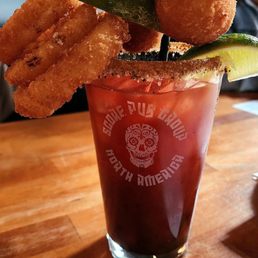 Photo of Score on Davie - Vancouver, BC, Canada. ONIONS RINGS | MAC N CHEESE BALLS | PICKLE