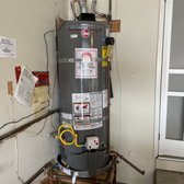 Water Heater install 1