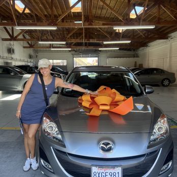 My and my new baby Mazda3 (aka Lulu)