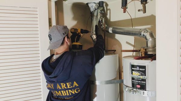 Photo of Bay Area Plumbing - San Francisco, CA, US. Another emergency plumbing service. Water heater installation.