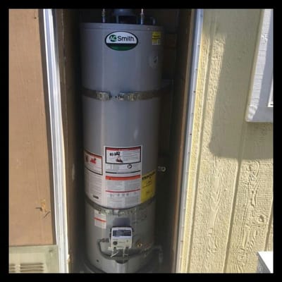 Photo of San Jose Drain and Main - San Jose, CA, US. 40 Gallon Water Heater Installation