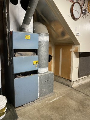 Photo of Air Flow Pros Heating And Air Conditioning - San Francisco, CA, US. This is my dinosaur Furnace, original.
