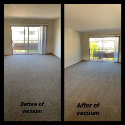 Photo of Richyelle's Cleaning - Daly City, CA, US. we have vacuumed your carpet with a lot of love, making it look like new.