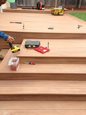 Photo of Nguyen's-Giup Gardening Services - San Bruno, CA, US. Patio deck.