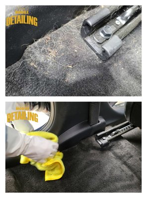 Photo of Paul's Mobile Detailing - San Francisco, CA, US. BEFORE & AFTER : Diamond Package Interior Deep Cleaning by Paul's Mobile Detailing