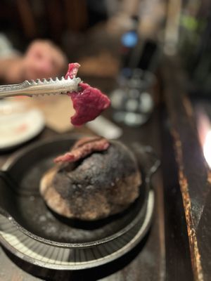 Photo of Kingyo - Vancouver, BC, CA. Stone Grilled Beef Tongue