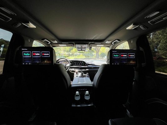 Photo of MGL Limo - Executive Black Car Service - South San Francisco, CA, US. Rear Entreatment in Cadillac Escalade