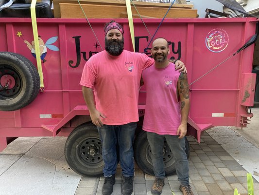 Photo of Junk Fairy - San Diego, CA, US. AJ and Arman make an awesome brotherly team!