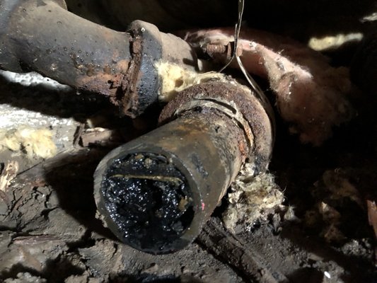 Photo of Capitol Plumbing & Hydro-Jetting Service - San Jose, CA, US. Drain pipes clogged