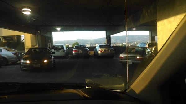 Photo of Civic Center Parking Garage - Alameda, CA, US. Always a charlie foxtrot! :-/