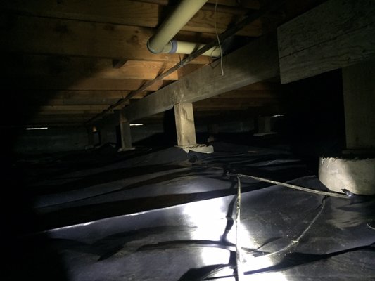 Photo of Crawlspace Clean - Danville, CA, US. The job Crawlspace did!!