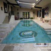 Nice indoor pool, clean and well balanced.