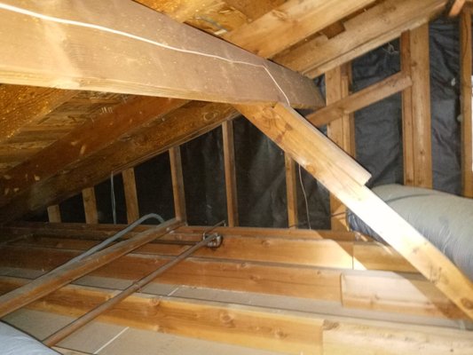 Photo of Atticali - Milpitas, CA, US. attic cleaning after rodents damage ,mice , rats decontamination 95035 Milpitas CA