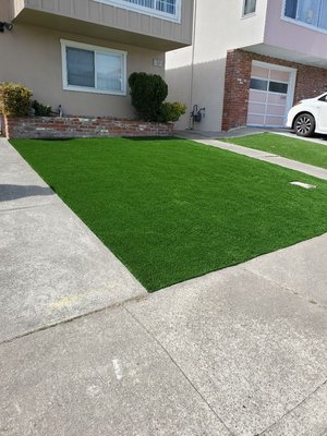 Photo of GoGarden - Daly City, CA, US. Artificial turf installation