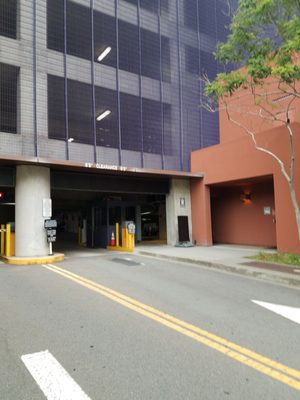 Photo of Owens Street Parking Garage - San Francisco, CA, US. Northern entrance