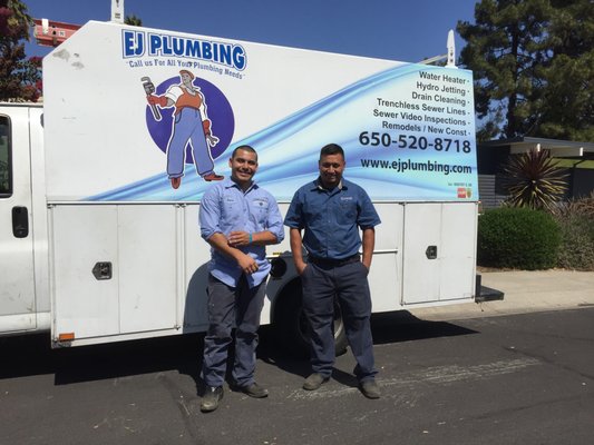 Photo of EJ Home Services - Santa Clara, CA, US. Thanks E J Plumbing crew for your wonderful service. You are so skillful and diligent! Chin