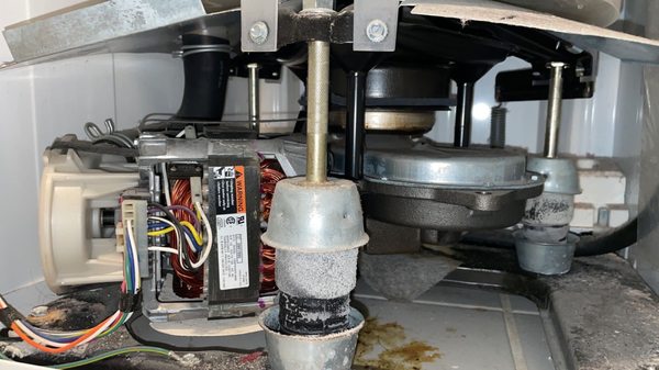 Photo of ABC Service HVAC & Appliances - San Jose, CA, US. Washer transmission inside